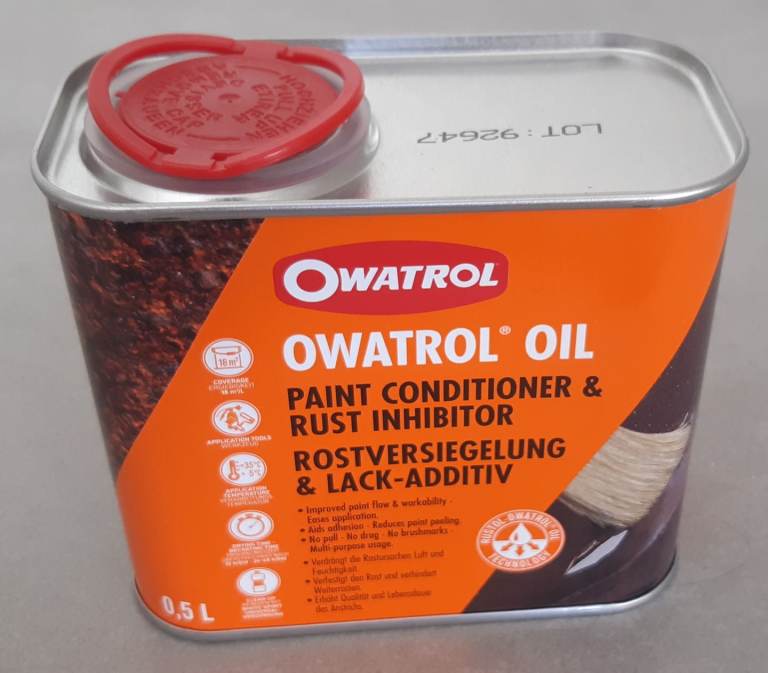 OWATROL OIL Paint conditioner and rust inhibitor
