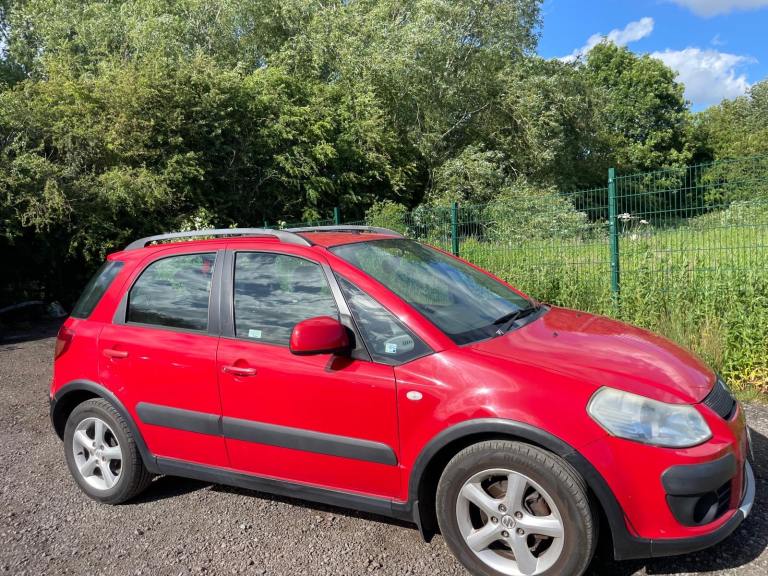 SUZUKI SX4 1.6 GLX 08 REG RED 5 DOOR MOT AUGUST 21ST 2026 FULL MAIN DEALER HISTORY LOW INSURANCE