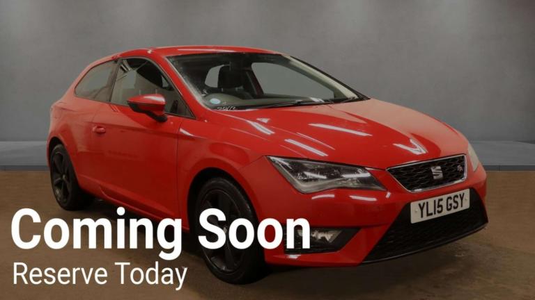 2015 SEAT Leon 2.0 Leon FR Technology TDI 3dr Hatchback Diesel Manual