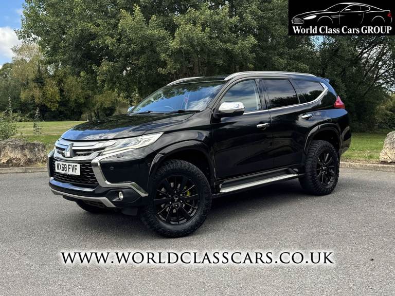 68 2018 Mitsubishi Shogun Sport 2.4D 4 Auto 4WD 7 Seats Euro 6 TOP Spec 181ps