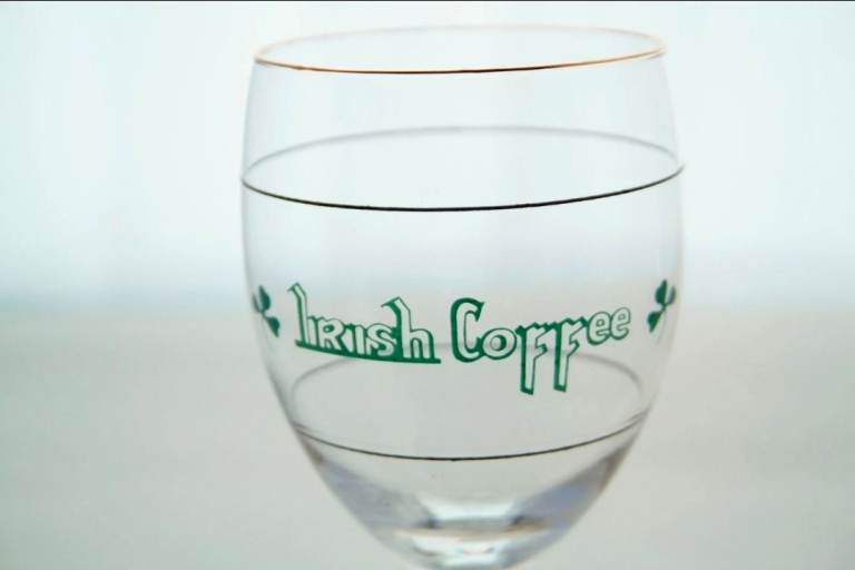 4 Irish coffee glasses AND 4 Baby Cham glasses