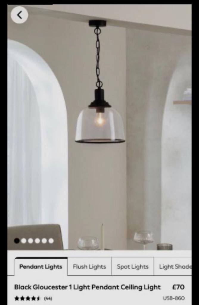 Next light pendent x2