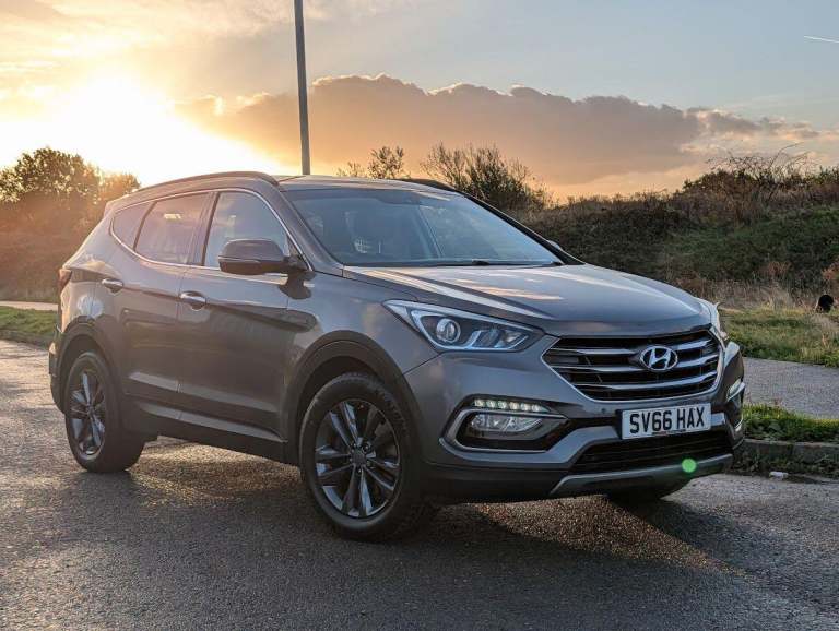 2016 Hyundai Santa Fe 2.2 CRDi Blue Drive Premium 4WD Euro 6 (s/s) 5dr ESTATE Diesel Manual
