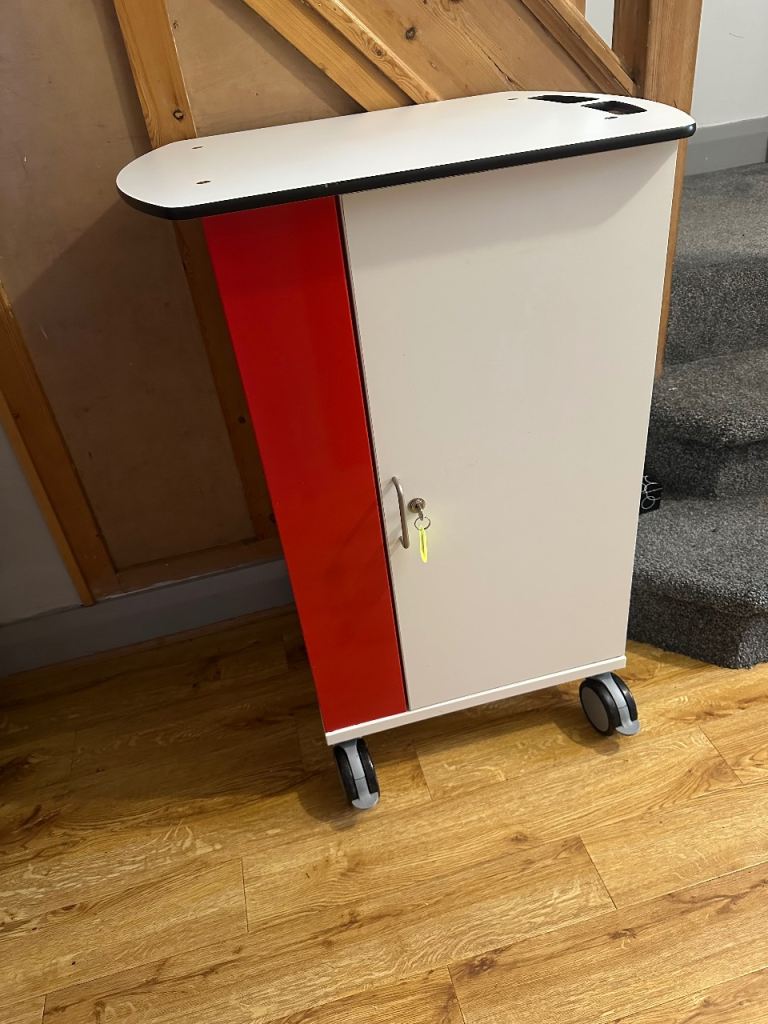 Laptop charger cupboard 