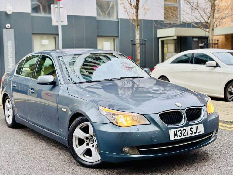 2008 BMW 520D AUTOMATIC JOYSTICK LCI FULL CREAM LEATHER DIESEL HPI CLEAR 1 KEY 1 YEAR MOT