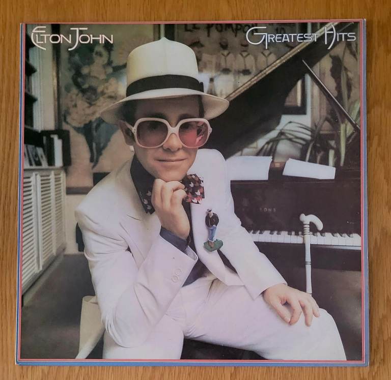 Elton John Greatest Hits Vinyl Album