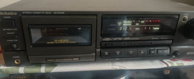 Technics RS-BX606 3 cassette deck 
