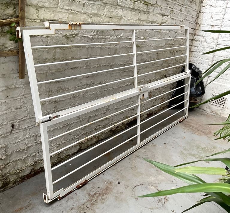 Window grill and double patio grill doors