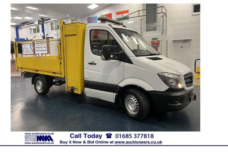 2018 Mercedes-Benz Sprinter 314 2.2CDI 143PS RWD MWB SINGLE CAB DROPSIDE (EURO 6). --------------...