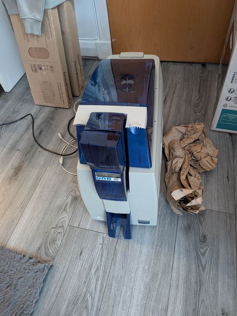 Pvc ID printer machine 