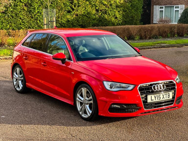 2015 Audi A3 1.4 TFSI 125 S Line 5dr S Tronic HATCHBACK Petrol Automatic