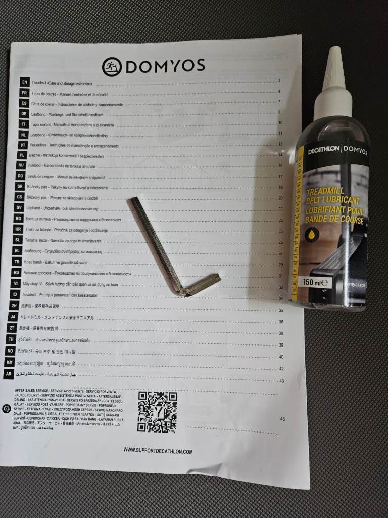 £170 DOMYOS walking treadmill 8km/h high 20 stone weight limit Xmas fit