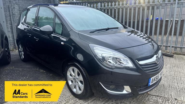 2016 Vauxhall Meriva 1.4i Life MPV 5dr Petrol Manual Euro 6 (100 ps) MPV Petrol Manual