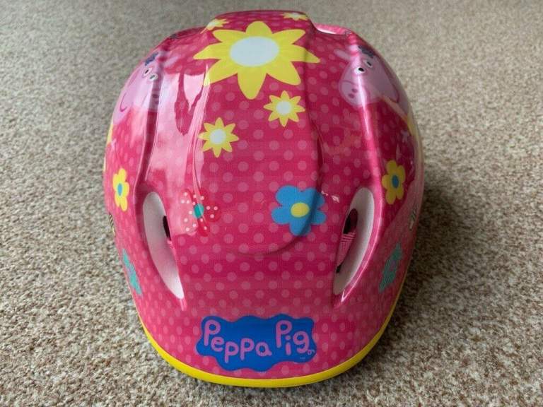 Peppa Pig Kids Girls Bike Safety Helmet XS 48-52cm £10
