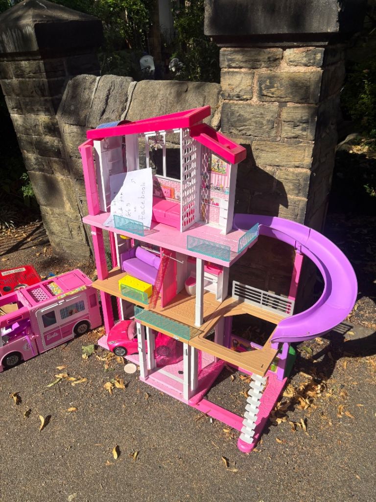 Barbie Dream House with Accessories - Good Condition