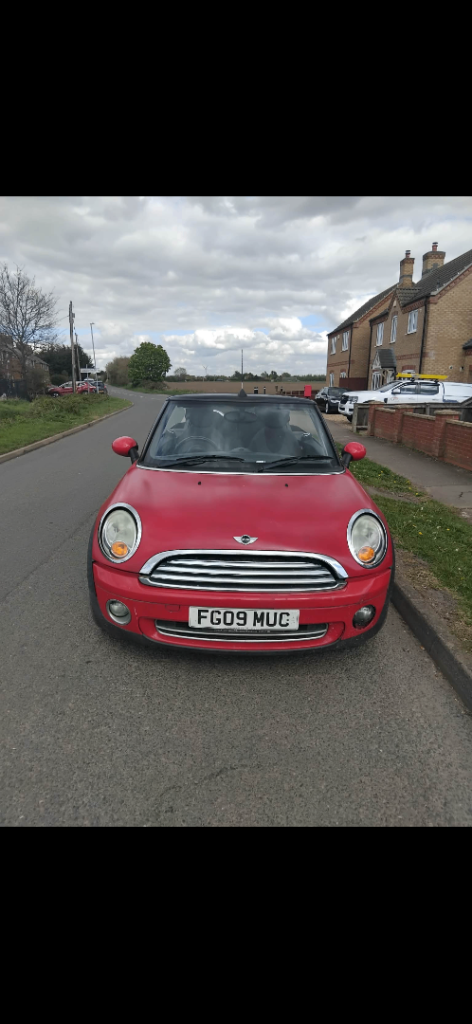 Mini, CONVERTIBLE, Convertible, 2009, Manual, 1598 (cc), 2 doors