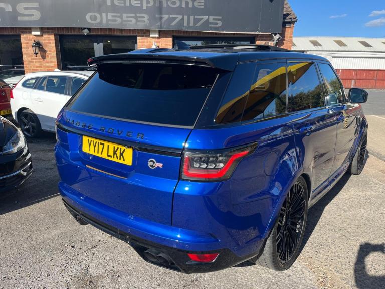 2017 Land Rover Range Rover Sport 5.0 V8 SVR Auto 4WD Euro 6 (s/s) 5dr ESTATE Petrol Automatic