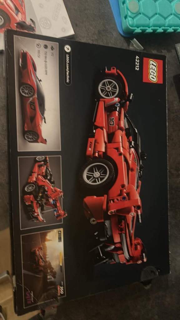 LEGO Technic Ferrari FXX K 42212 Complete with Box & Instructions