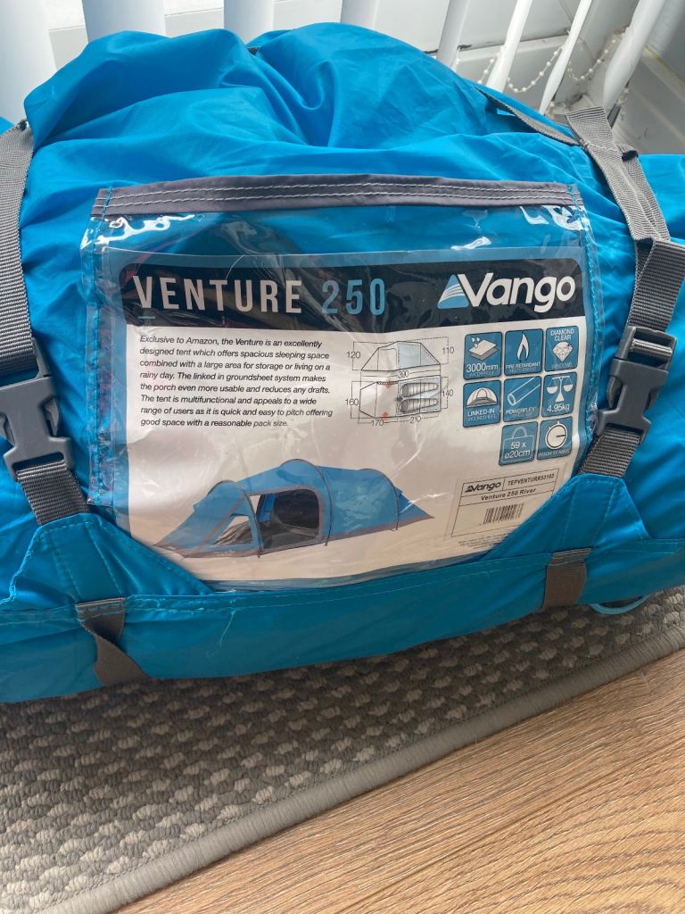 New Vango Venture 250 2 man tent
