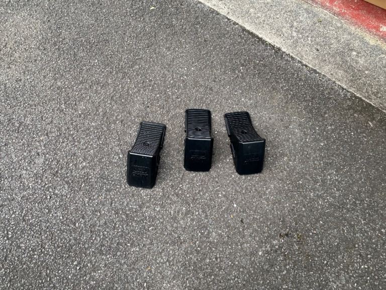 Alde wheel chocks. Caravan accessories.