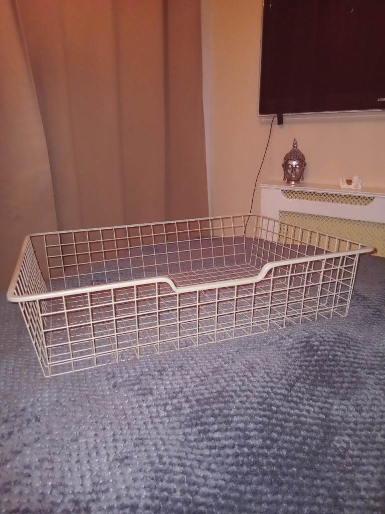 Ikea wire basket drawer