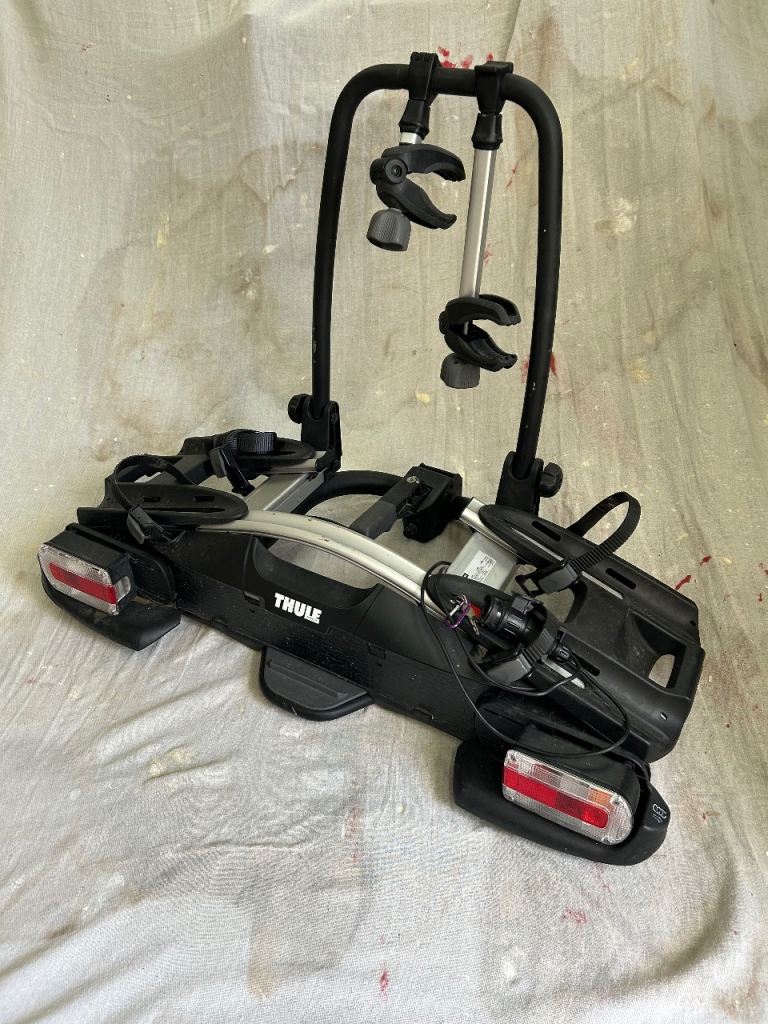 Thule tow bar mounted bike carrier