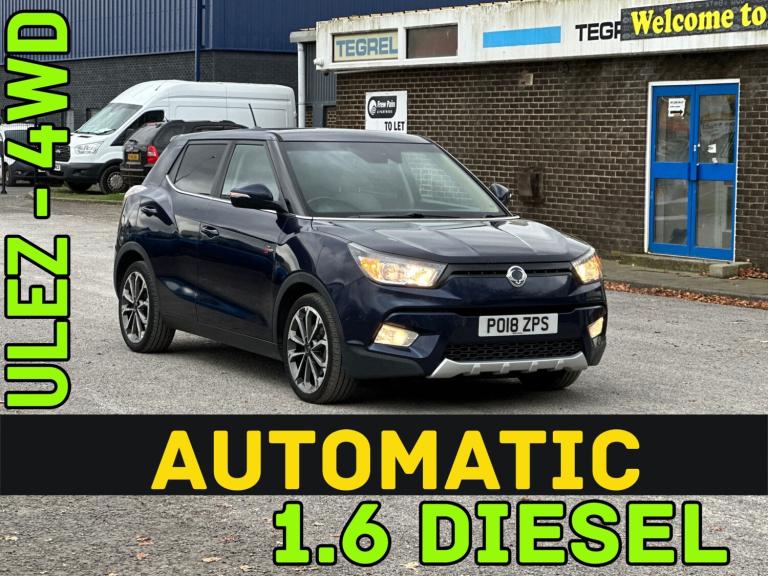 2018 Ssangyong Tivoli 1.6 D ELX 5dr 4X4 Auto HATCHBACK Diesel Automatic
