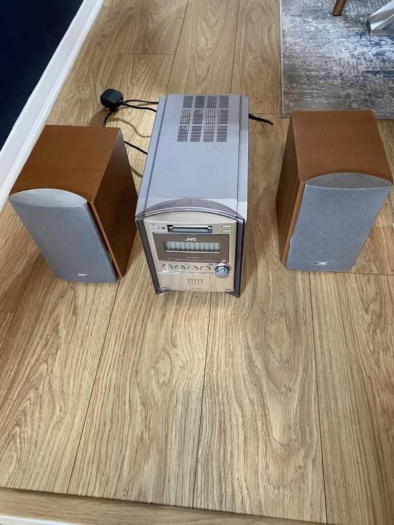 JVC music system 