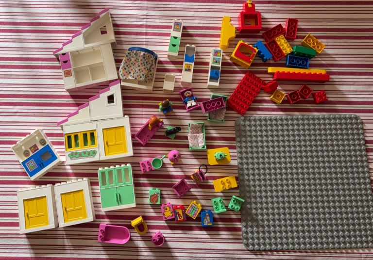 Vintage Lego Duplo House 