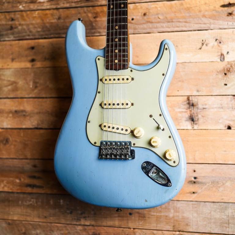 1962 Fender Stratocaster In Daphne Blue