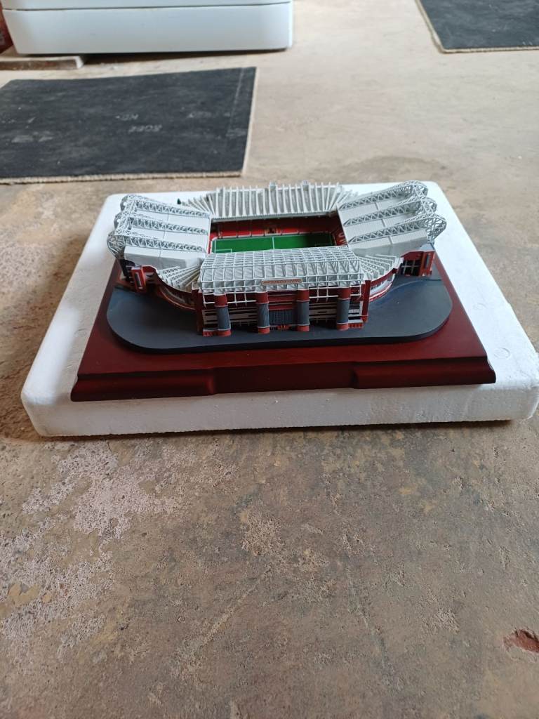 Early 2000's Replica Old Trafford Man Utd Stand, Limited Edition 