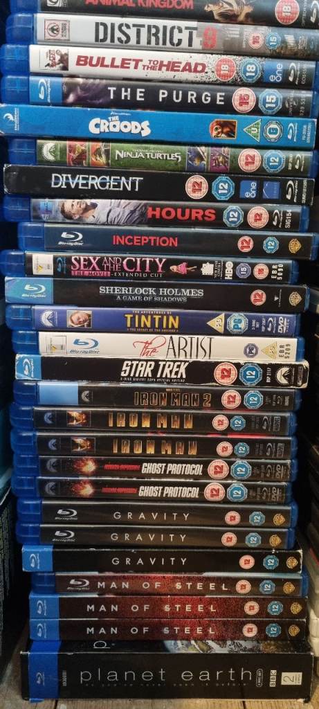 🇬🇧🎬FILM COLLECTION BUNDLE BLU RAY DVD UK RELEASE 