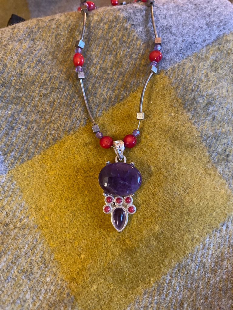 Silver Sterling Necklace Drop Pendant