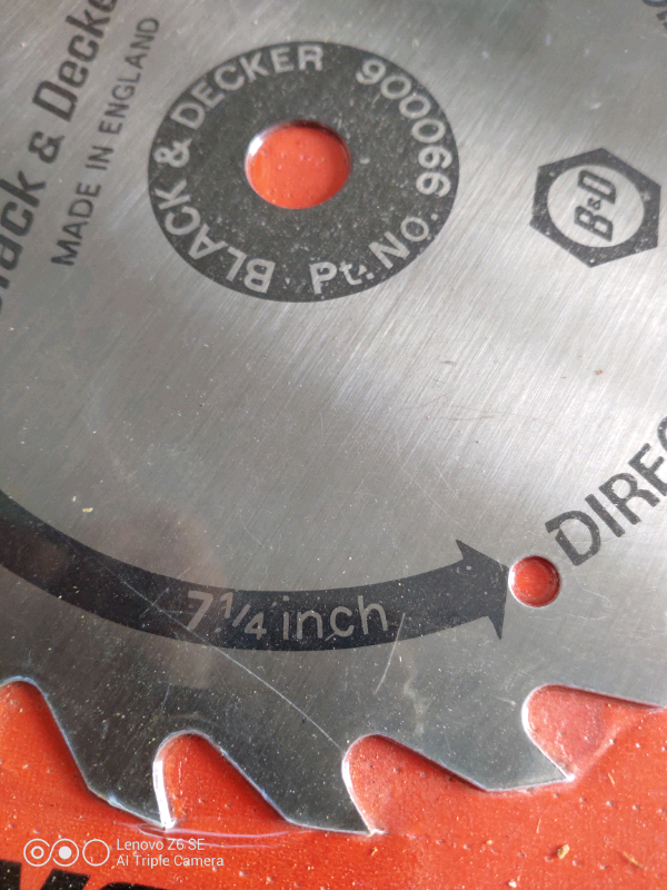 Brand new Black & Decker saw blade Industrial