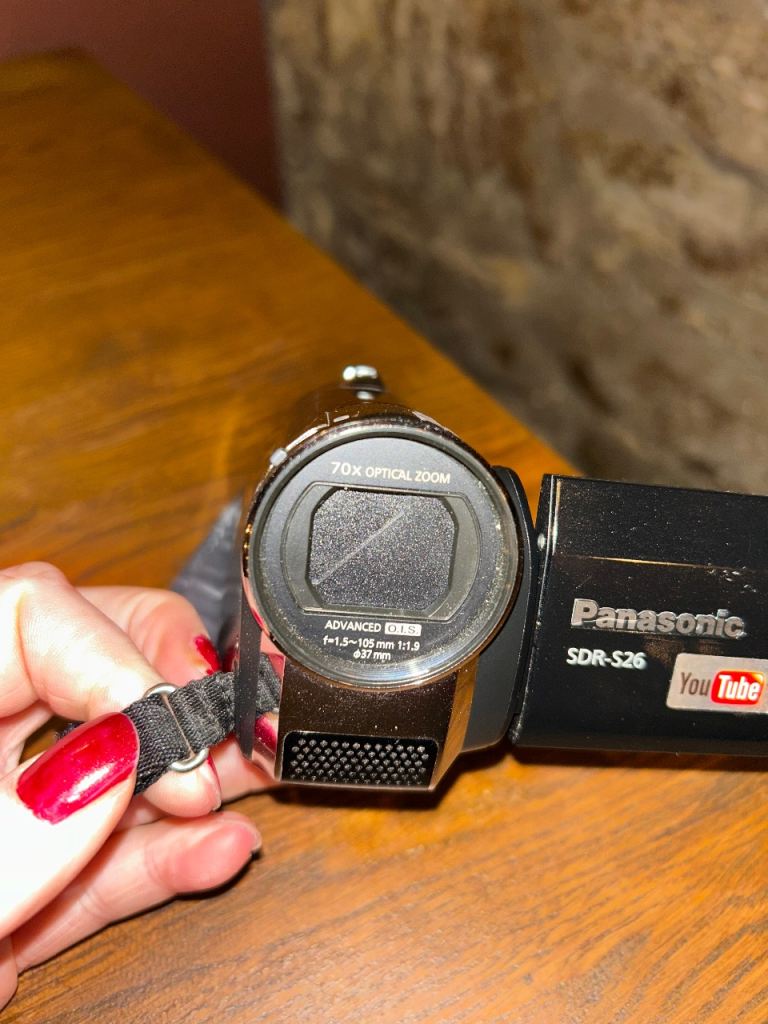 Panasonic SDR-S26 SD Camcorder – Very Good Condition - With Carry Bag