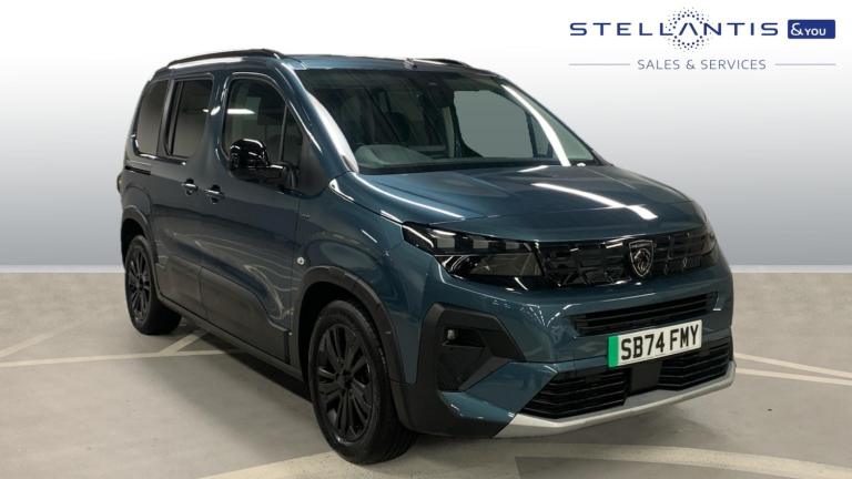 2024 Peugeot Rifter 52kWh GT Standard MPV 5dr Electric Auto (7.4kW Charger) (136 ps) MPV Electric...