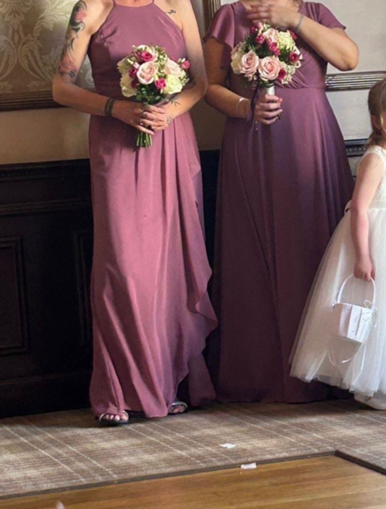 2 x bridesmaid dresses