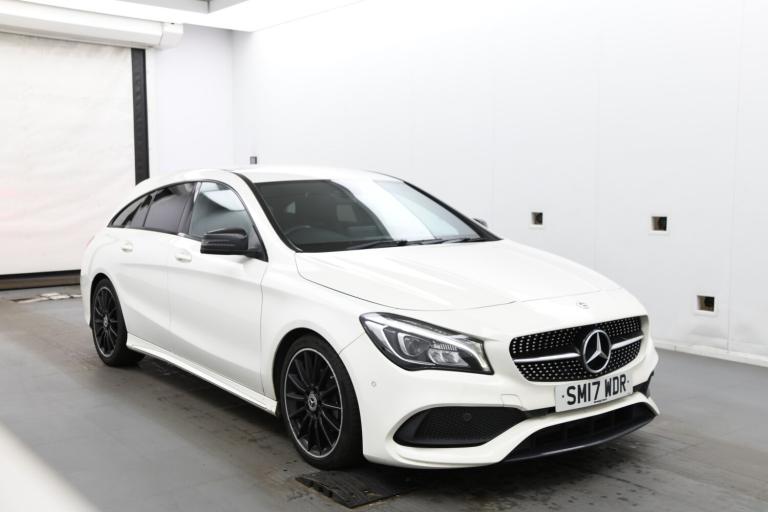 2017 MERCEDES-BENZ CLA 2.1 CLA200d AMG Line White Manual Diesel