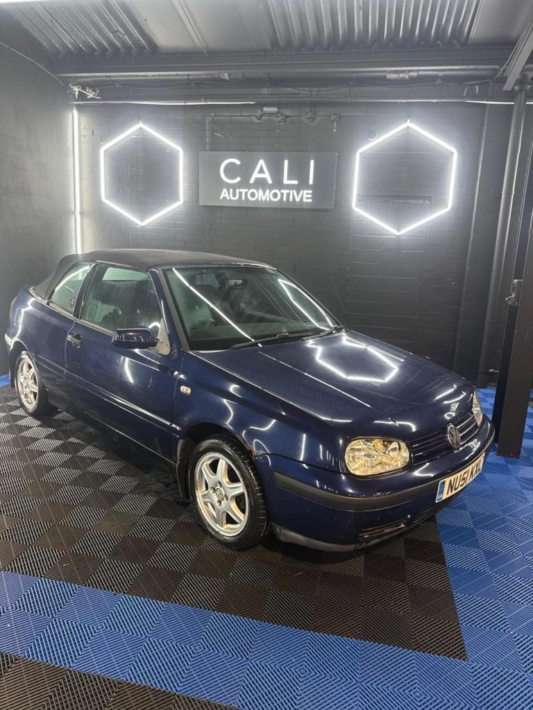 2001 Volkswagen Golf 2.0 SE 2dr CONVERTIBLE Petrol Manual