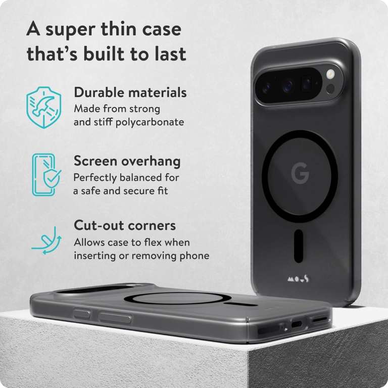 [REDUCED] Mous for Google Pixel 9 Pro Case Clear MagSafe Compatible