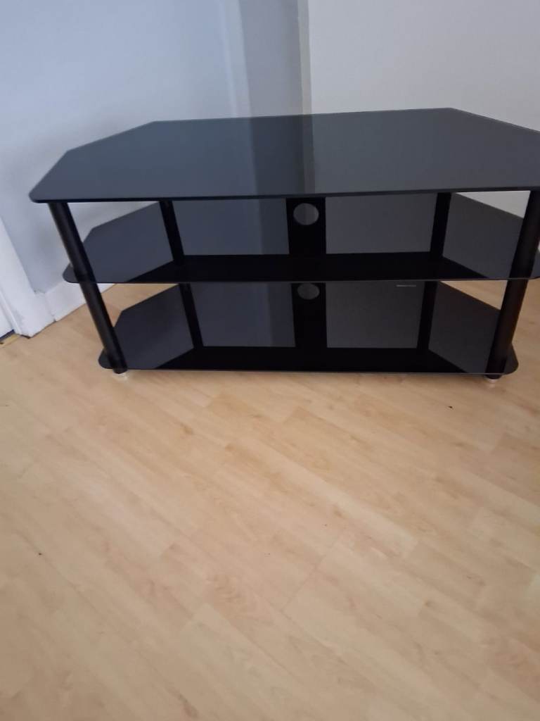 Free glass tv stand