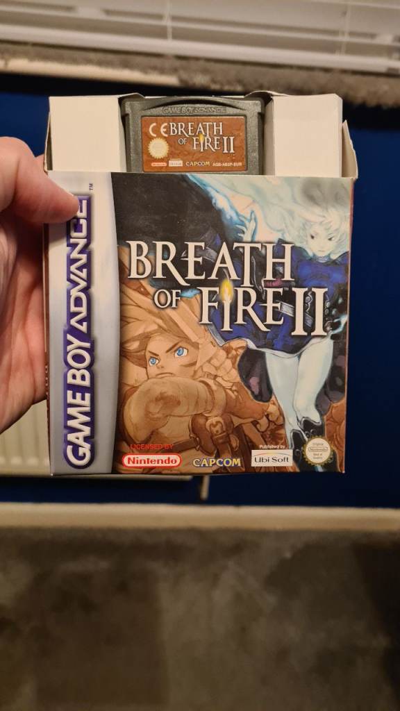 Breath of fire II GBA complete in box