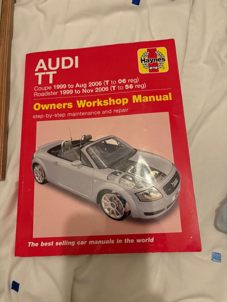 Audi TT Owners Workshop Manual by Haynes (1999-2006)