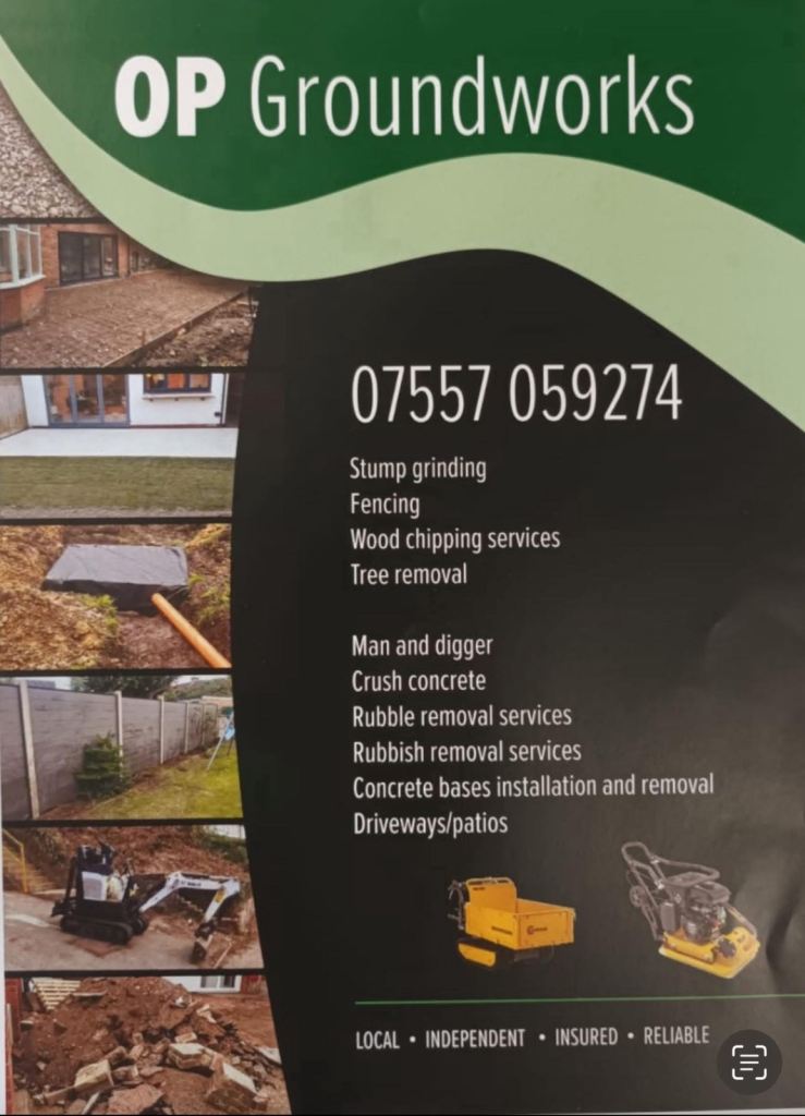 Op Groundworks&Rubbish removals 