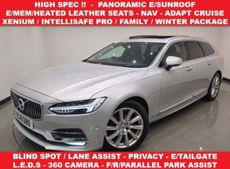 2018 VOLVO V90 2.0 D4 INSCRIPTION ESTATE 5DR DIESEL AUTO EURO 6 (S/S) (190 PS)