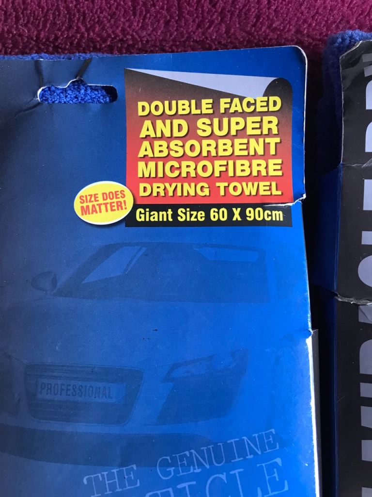 Brand New Car Microfibre Towels 