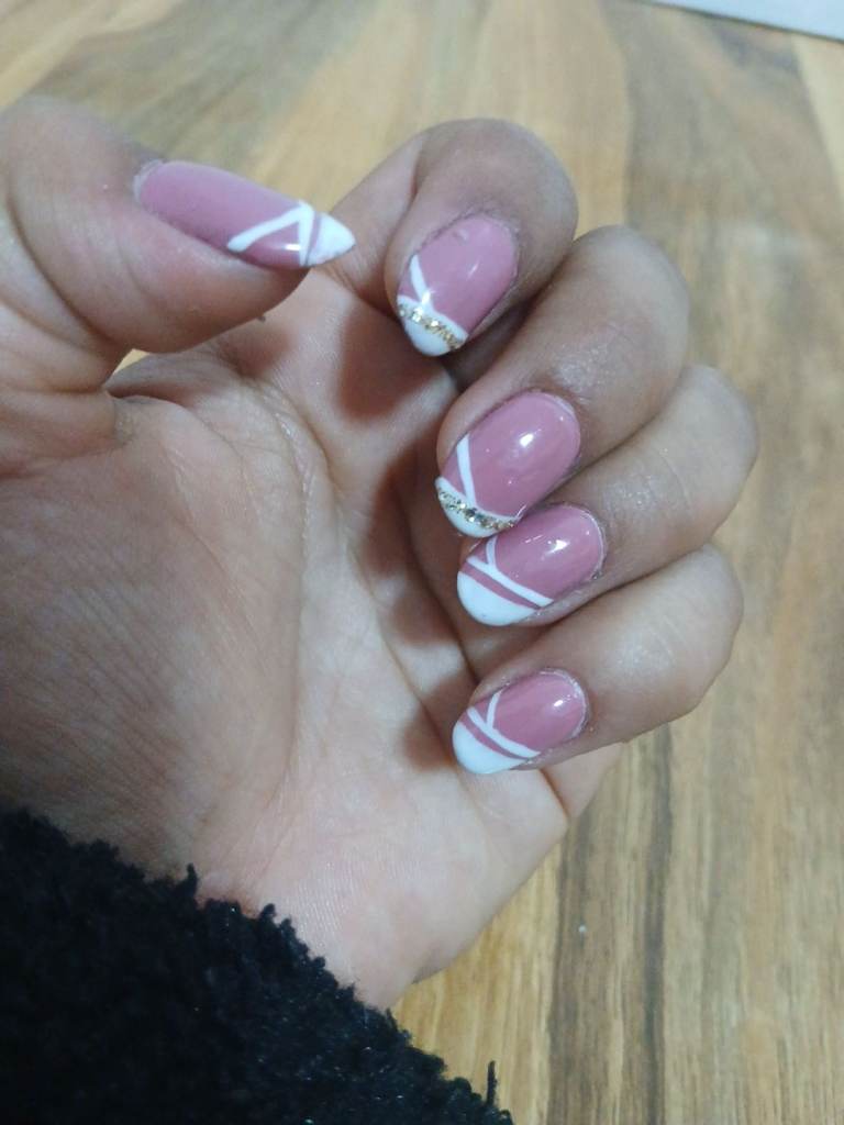 Nails, eyebrow threading and spa pedicure