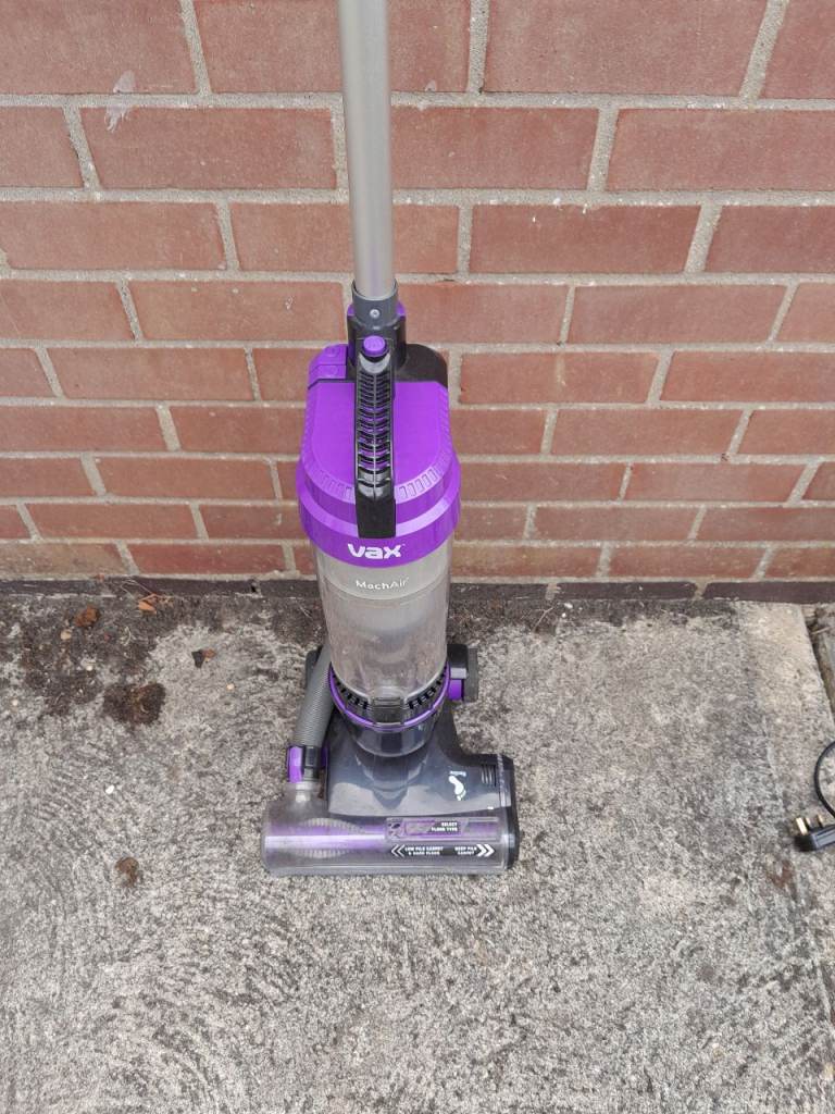 Vax Upright Vacuum Cleaner – Purple, Good Condition