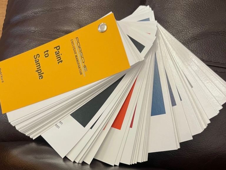 Porsche Paint to Sample 