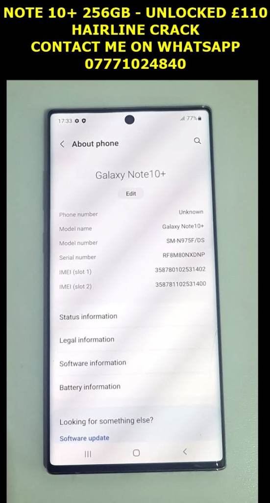Samsung Galaxy Phones – Good Condition